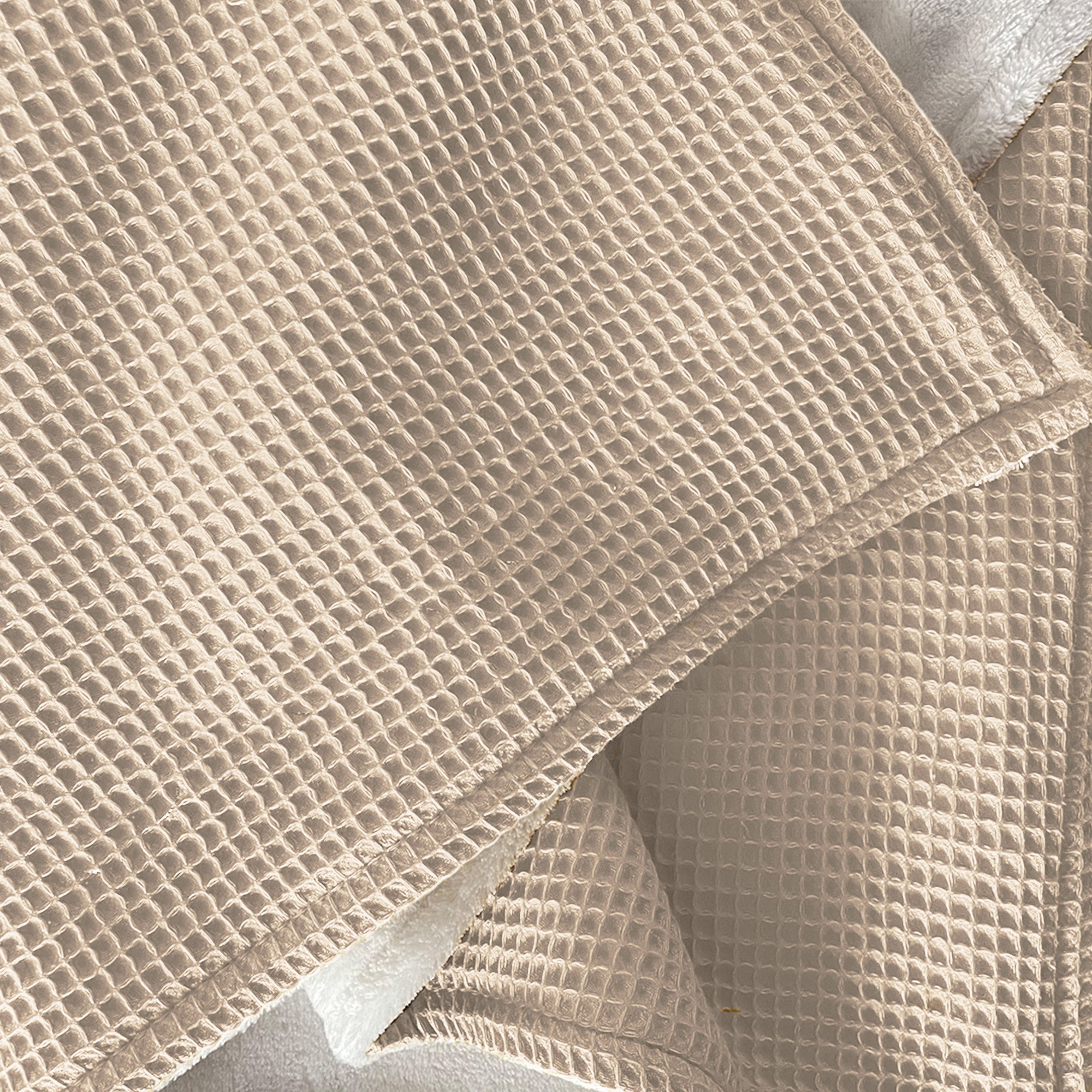 Babydecke mit Namen - 70 x 100 cm • Creme