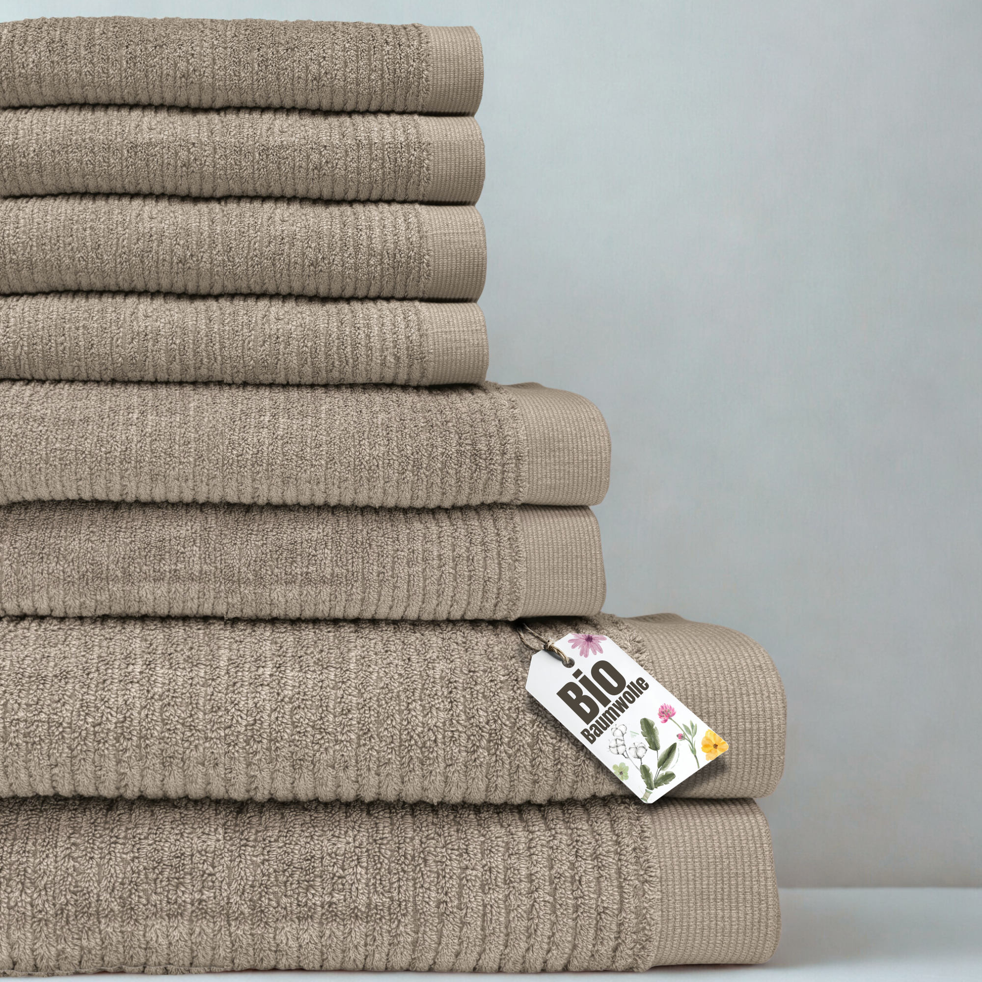 Kuschelige Handtücher im Familien-Set