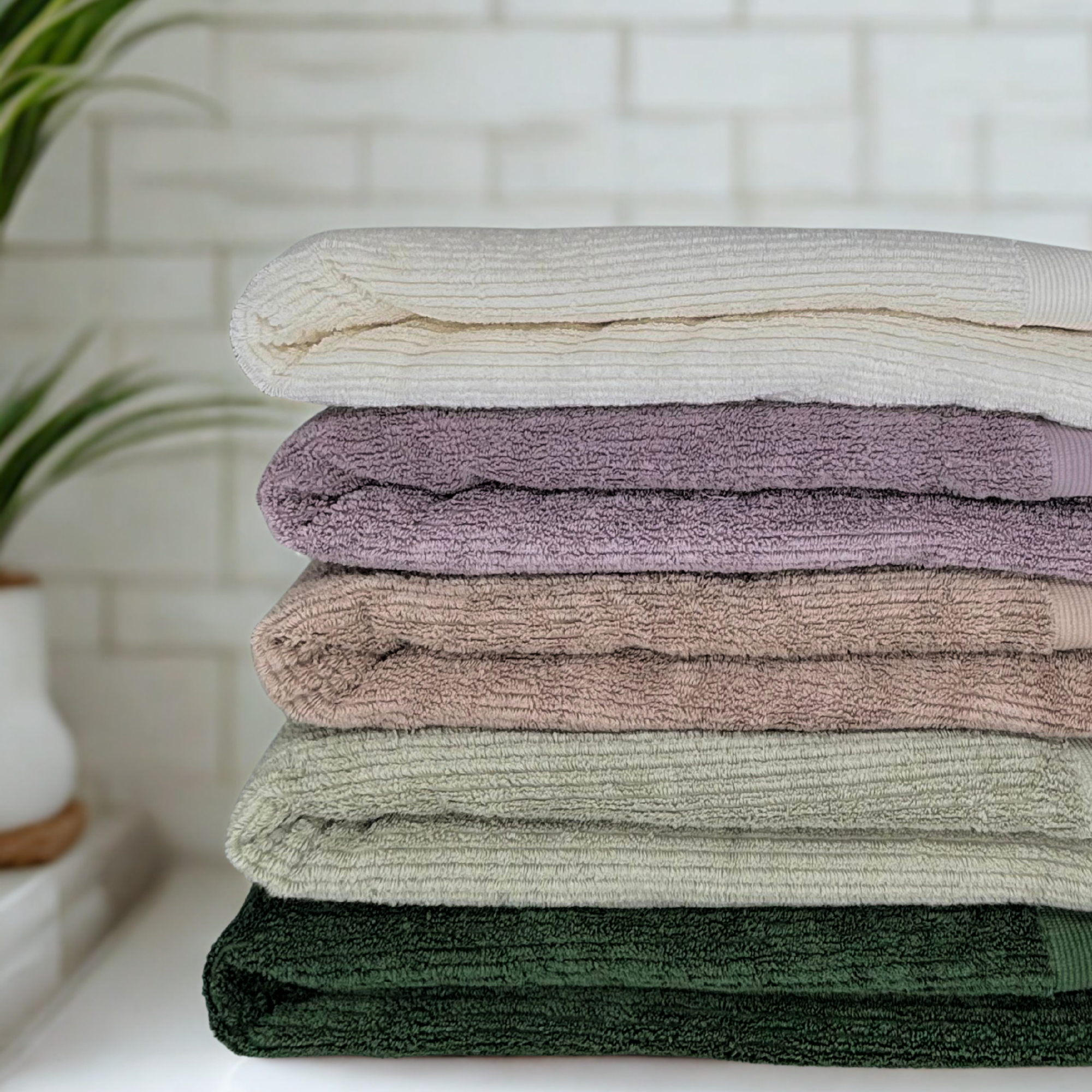 Kuschelige Handtücher im Kuschel-Duo-Set