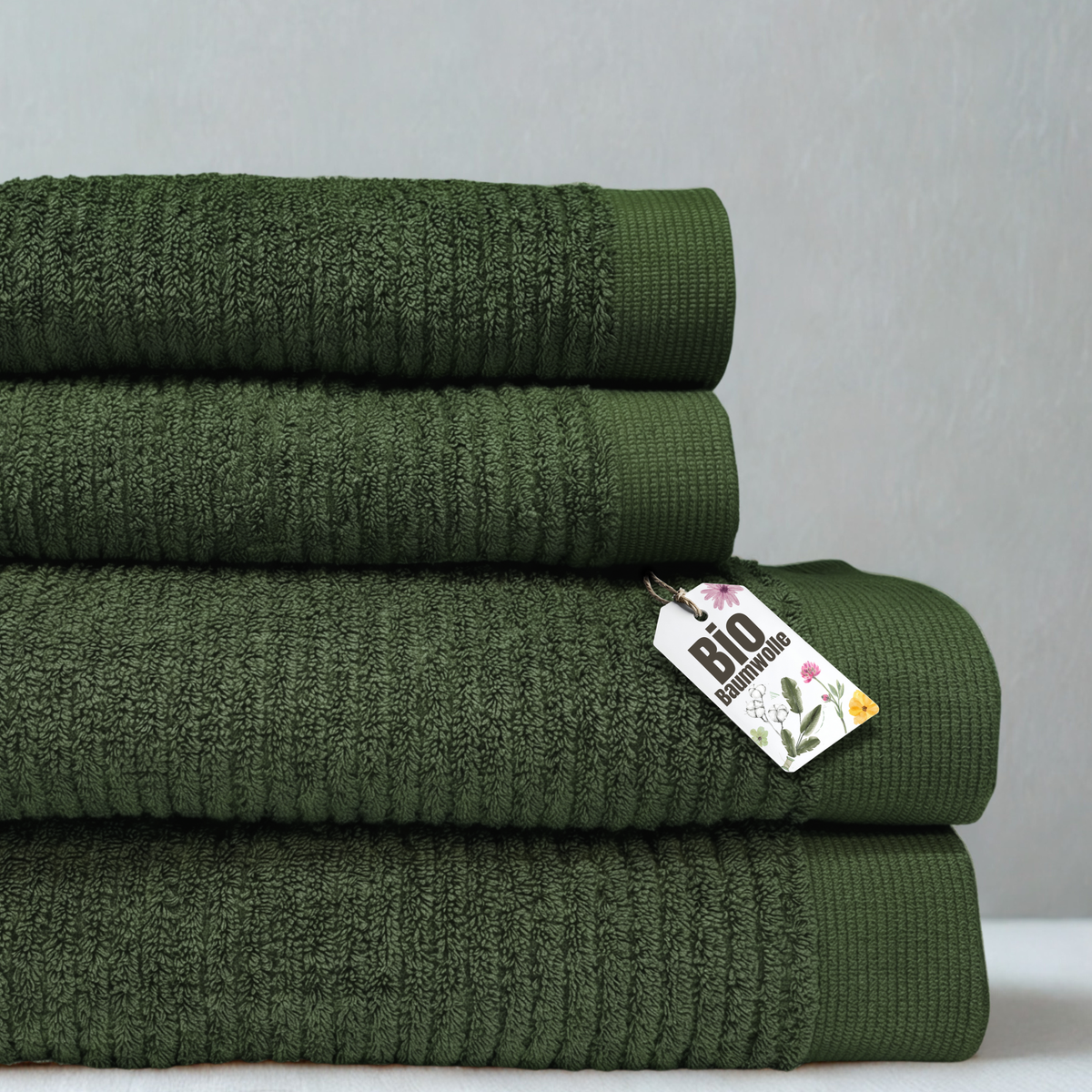 blanketino Handtuch Set Natürliche Bio-Baumwolle