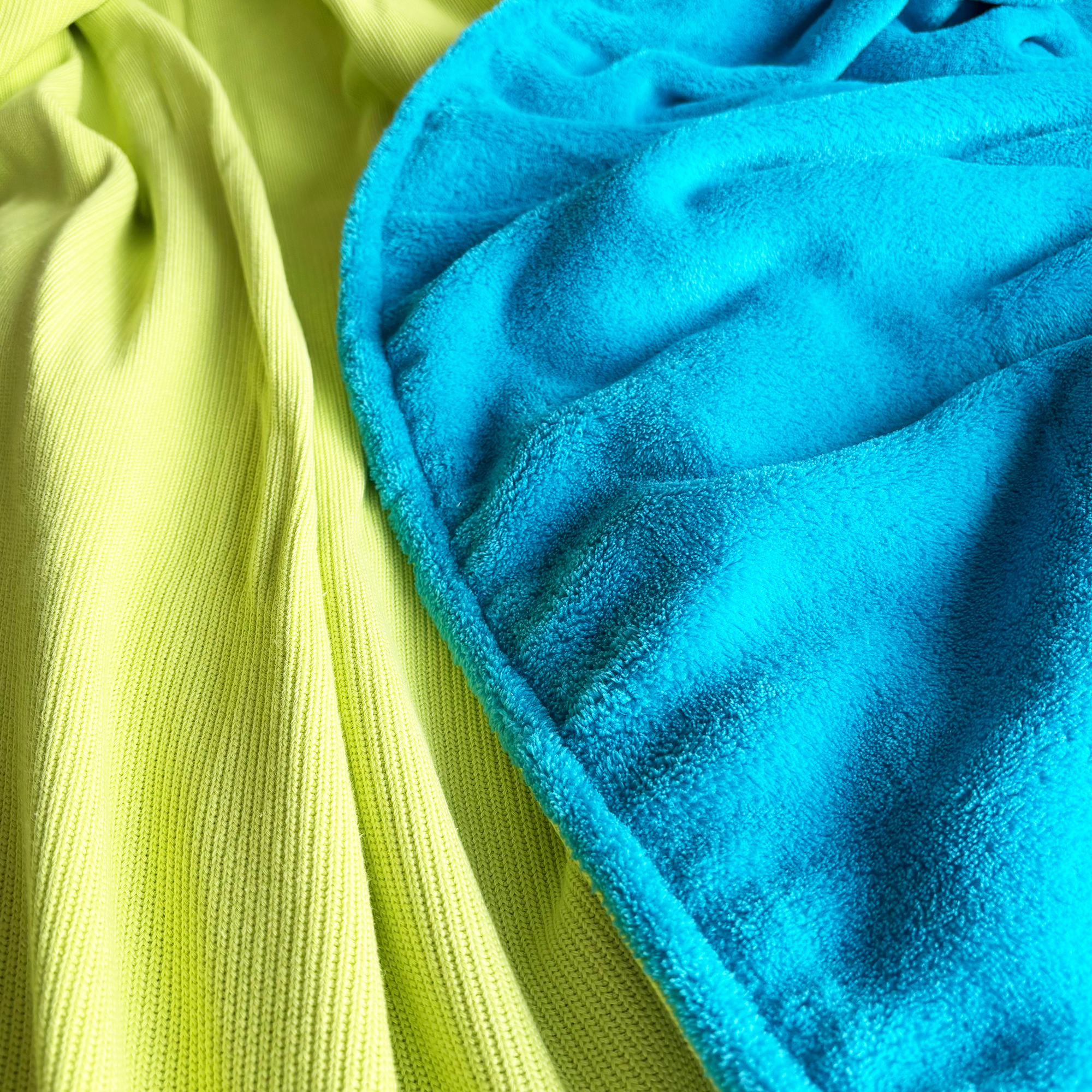 Kuscheldecke • Mini-Strick • Neon