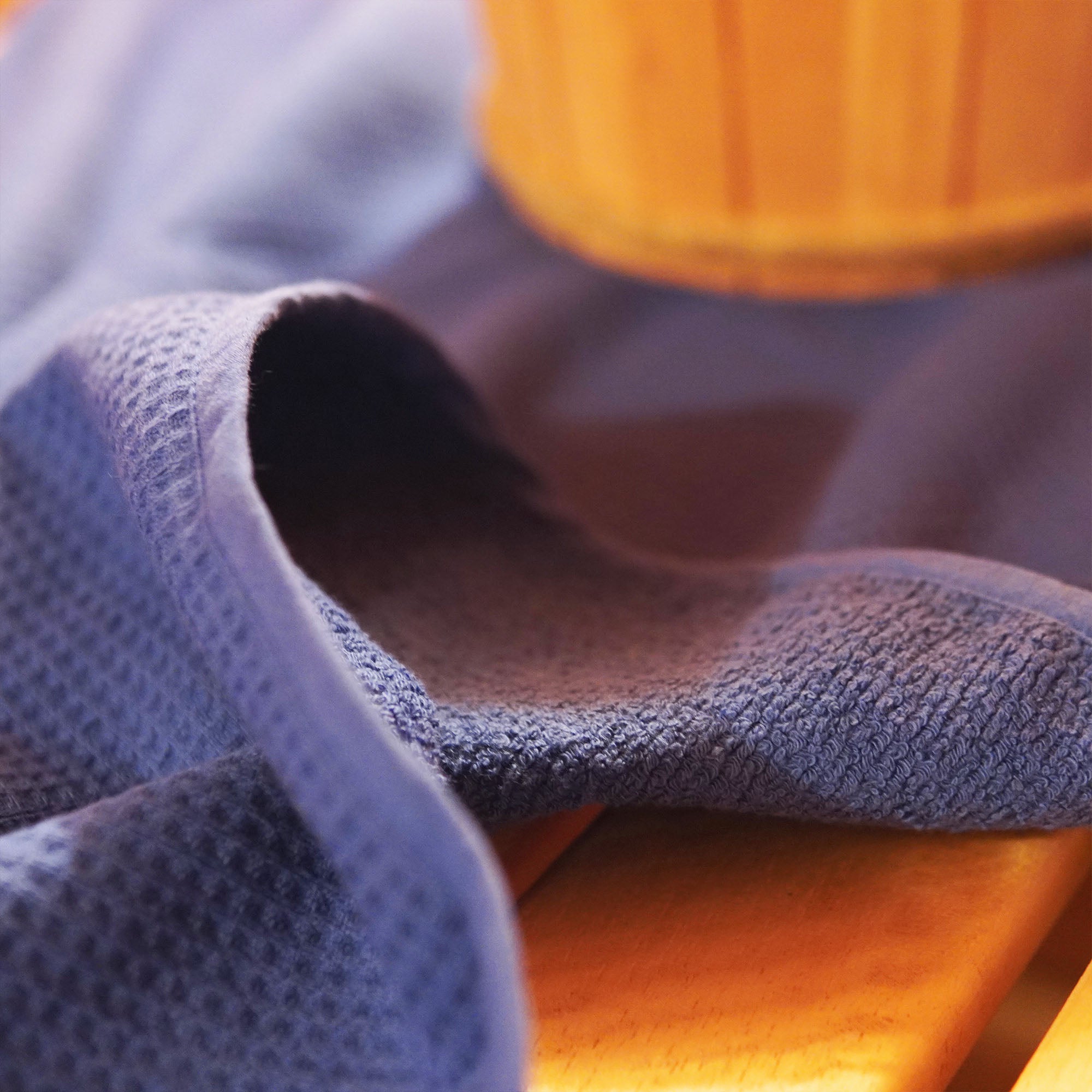 Saunahandtuch aus 100% Baumwolle • 80 x 200 cm • Azurblau