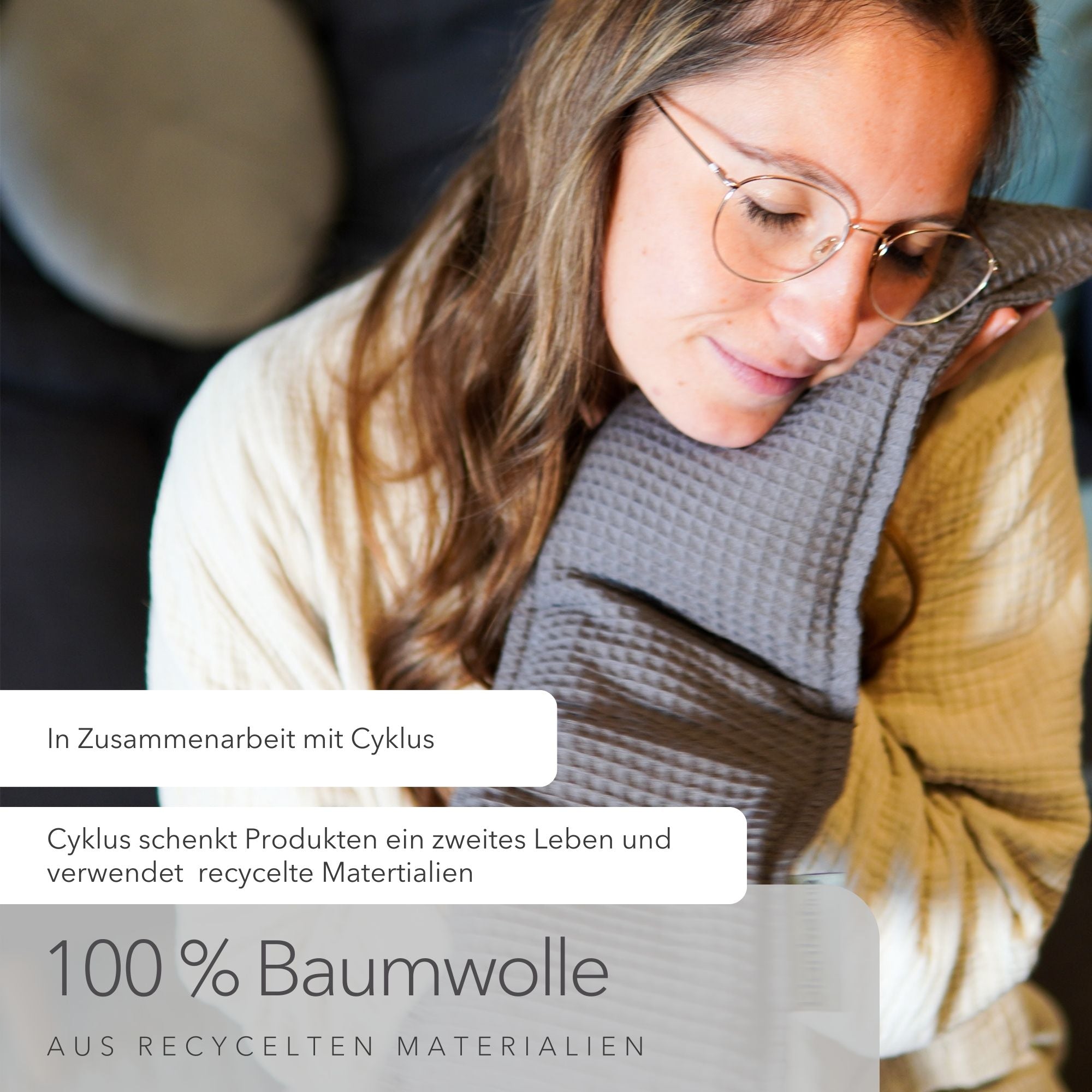 Bio Wärmekissen mit Rapssamen