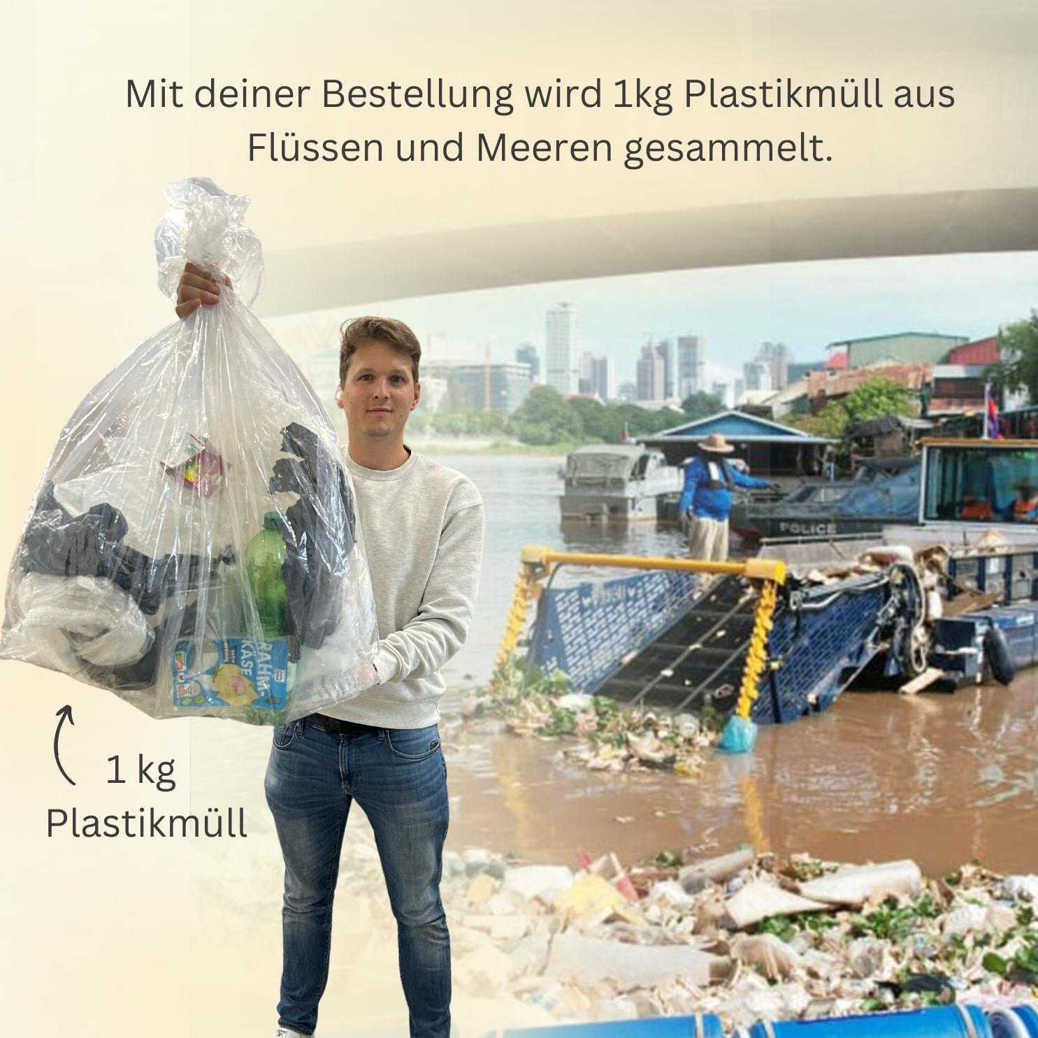 Kuscheln für eine gute Sache: Jetzt 1 Kg Plastikmüll sammeln