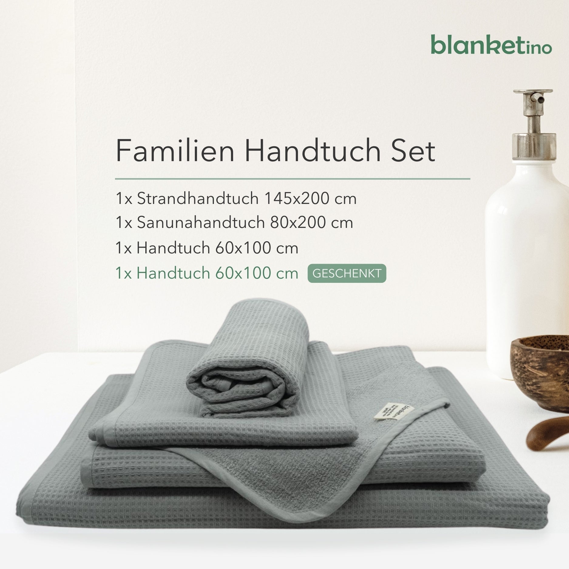 Familien Handtuch Set